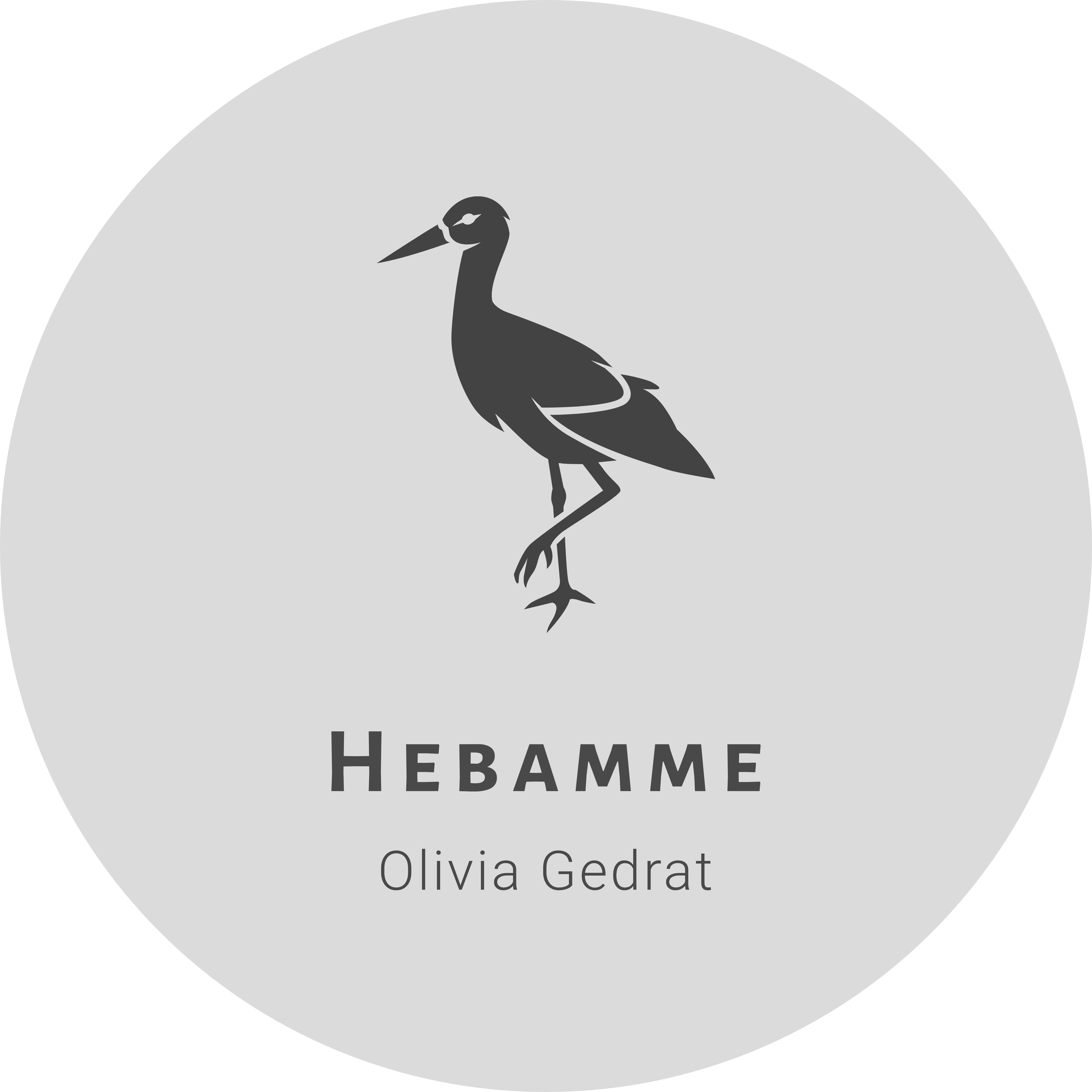 Logo Olivia Gedrat, Hebamme, Germany
